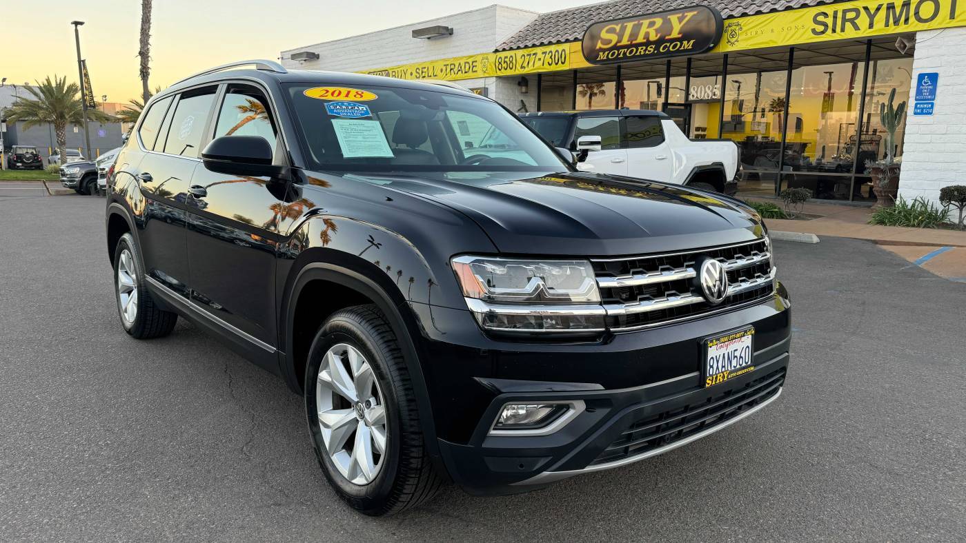 2018 Volkswagen Atlas SEL — SUV — 94,907 mi — San Diego, CA