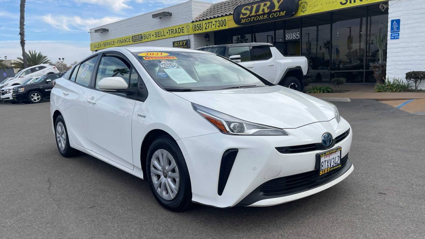 2021 Toyota Prius LE — Hatchback — 95,637 mi — San Diego, CA