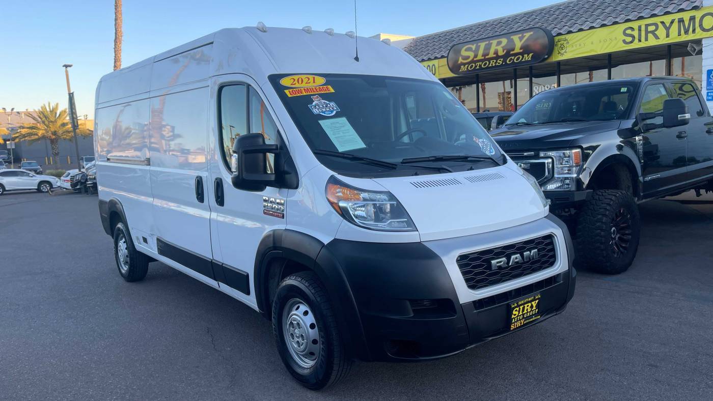 2021 Ram ProMaster Cargo Van 2500 — Cargo Van — 39,643 mi — San Diego, CA