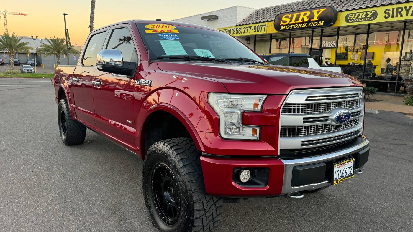 2016 Ford F-150 Platinum — Pickup Truck — 112,051 mi — San Diego, CA