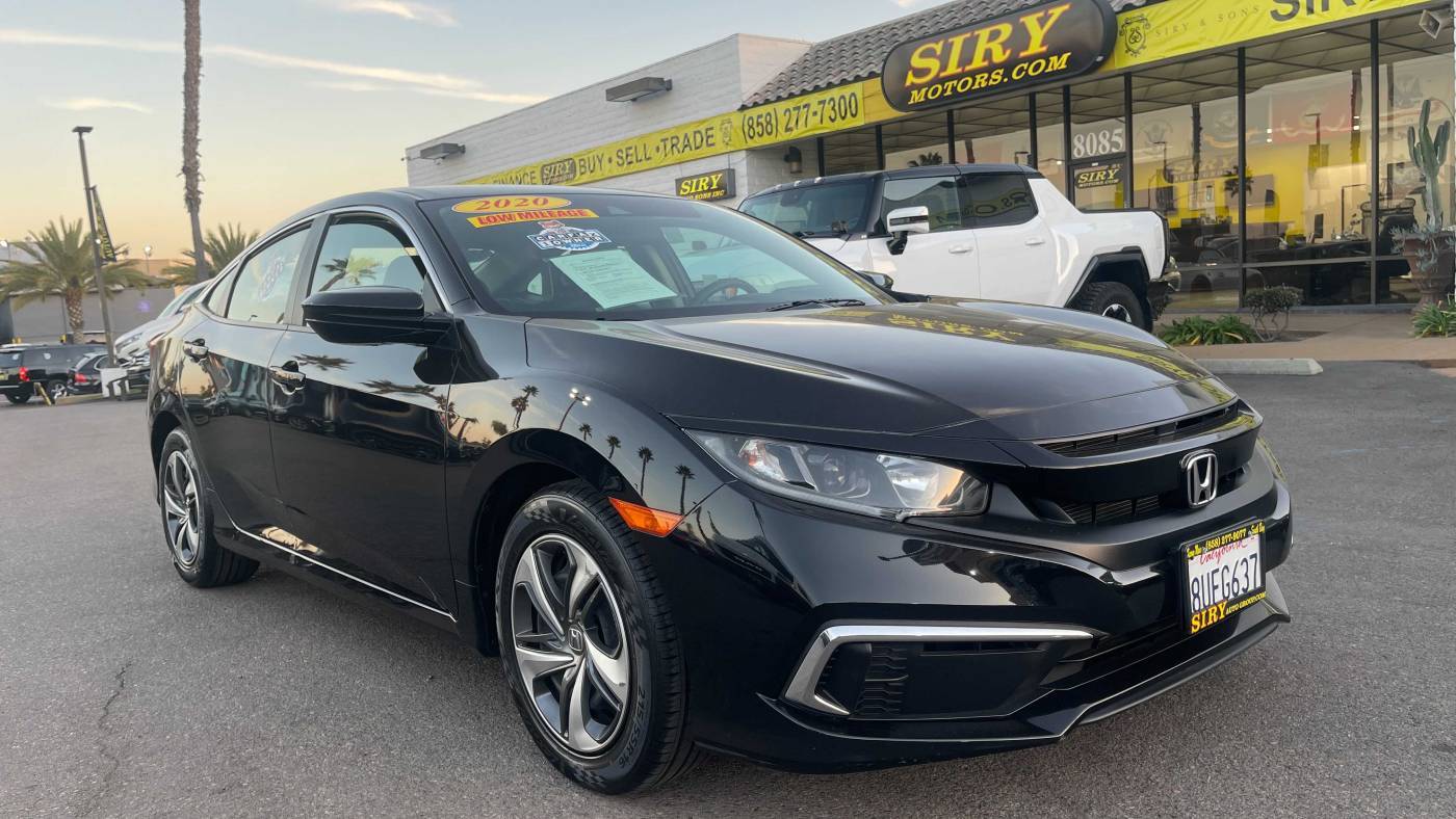 2020 Honda Civic LX — Sedan — 28,271 mi — San Diego, CA