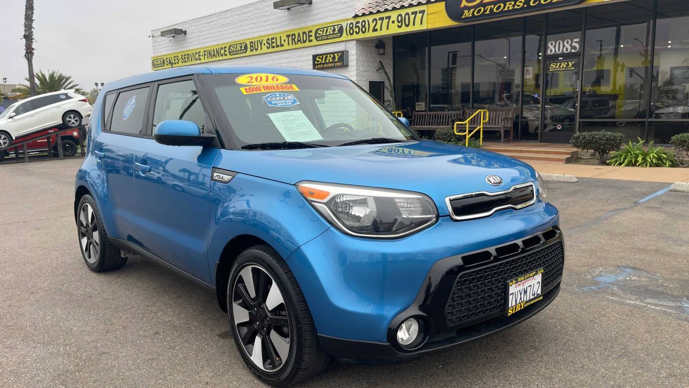 2016 Kia Soul + — Hatchback — 52,358 mi — San Diego, CA
