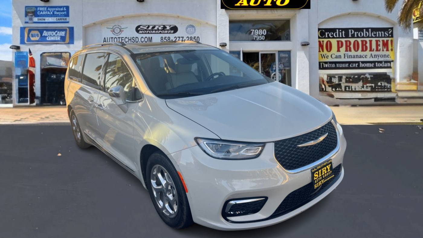 2021 Chrysler Pacifica Hybrid Limited — Minivan — 21,230 mi — San Diego, CA