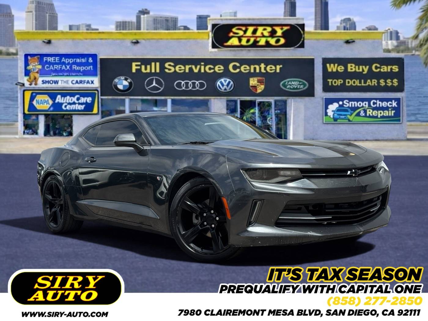 2017 Chevrolet Camaro 2LT