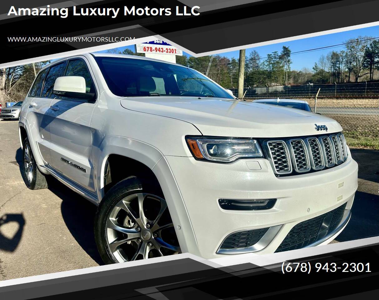 2019 Jeep Grand Cherokee Summit — SUV — 125,135 mi — Gainsville, GA