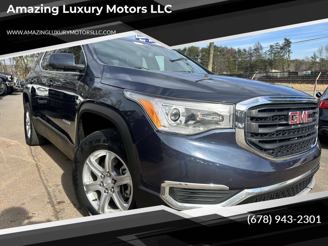 2018 GMC Acadia SLE — SUV — 153,828 mi — Gainsville, GA