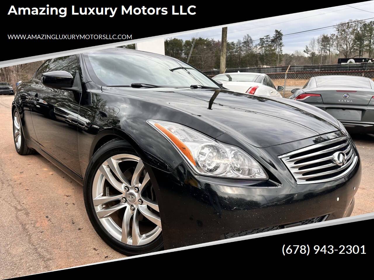 2009 INFINITI G G37x — Coupe — 144,675 mi — Gainsville, GA
