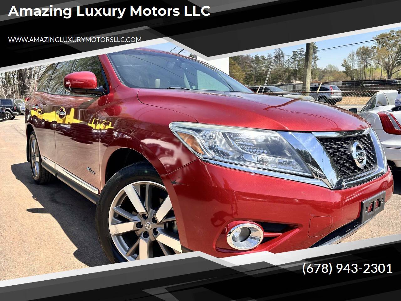 2014 Nissan Pathfinder Platinum — SUV — 74,590 mi — Gainsville, GA