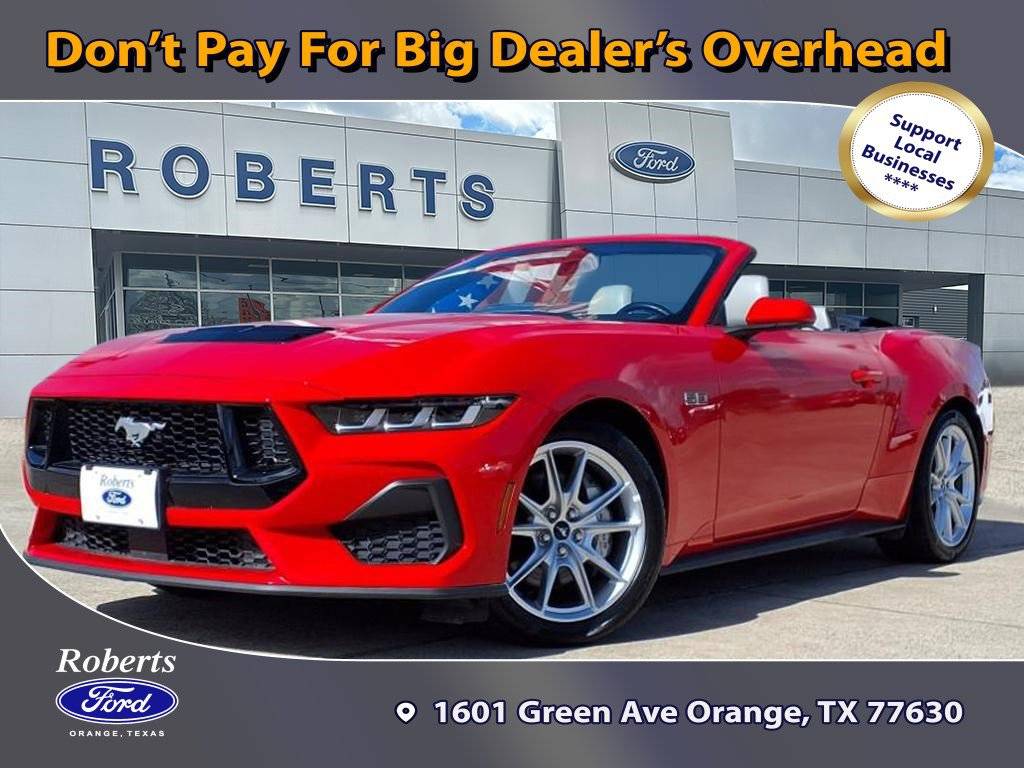 2024 Ford Mustang GT Premium — Convertible — 23,598 mi — Orange, TX