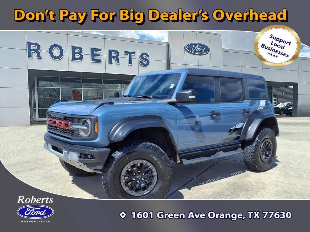 2023 Ford Bronco Raptor — SUV — 18,000 mi — Orange, TX