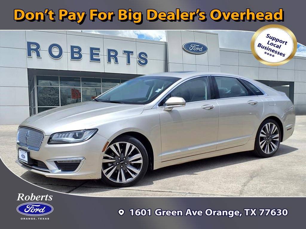 2017 Lincoln MKZ Select — Sedan — 22,637 mi — Orange, TX