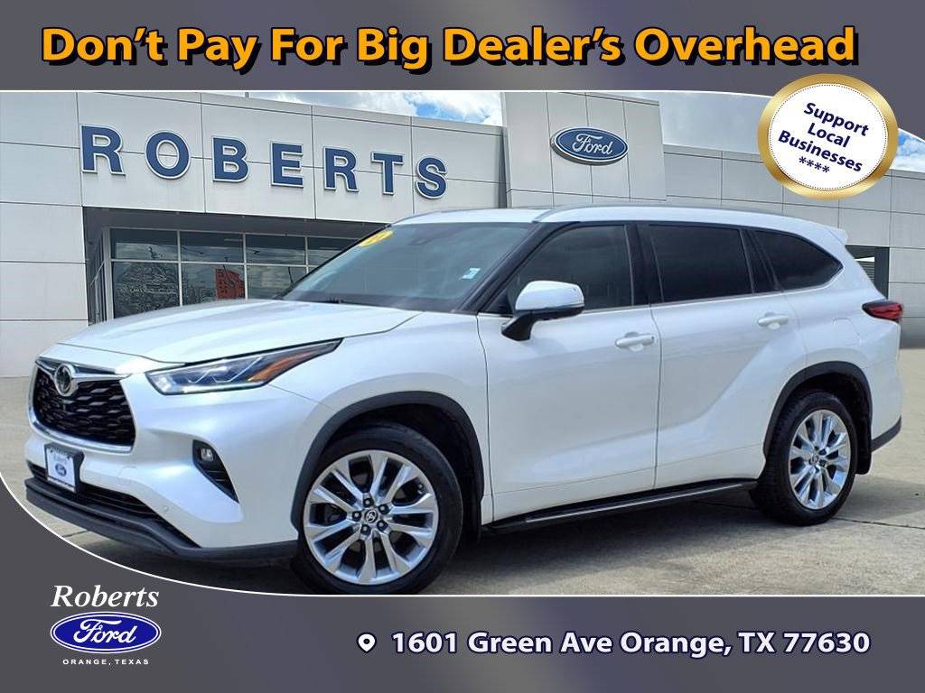 2021 Toyota Highlander Limited — SUV — 64,276 mi — Orange, TX