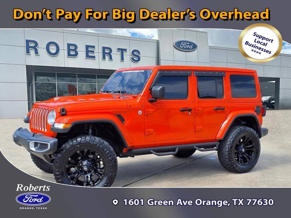 2018 Jeep Wrangler Sahara — SUV — 50,799 mi — Orange, TX