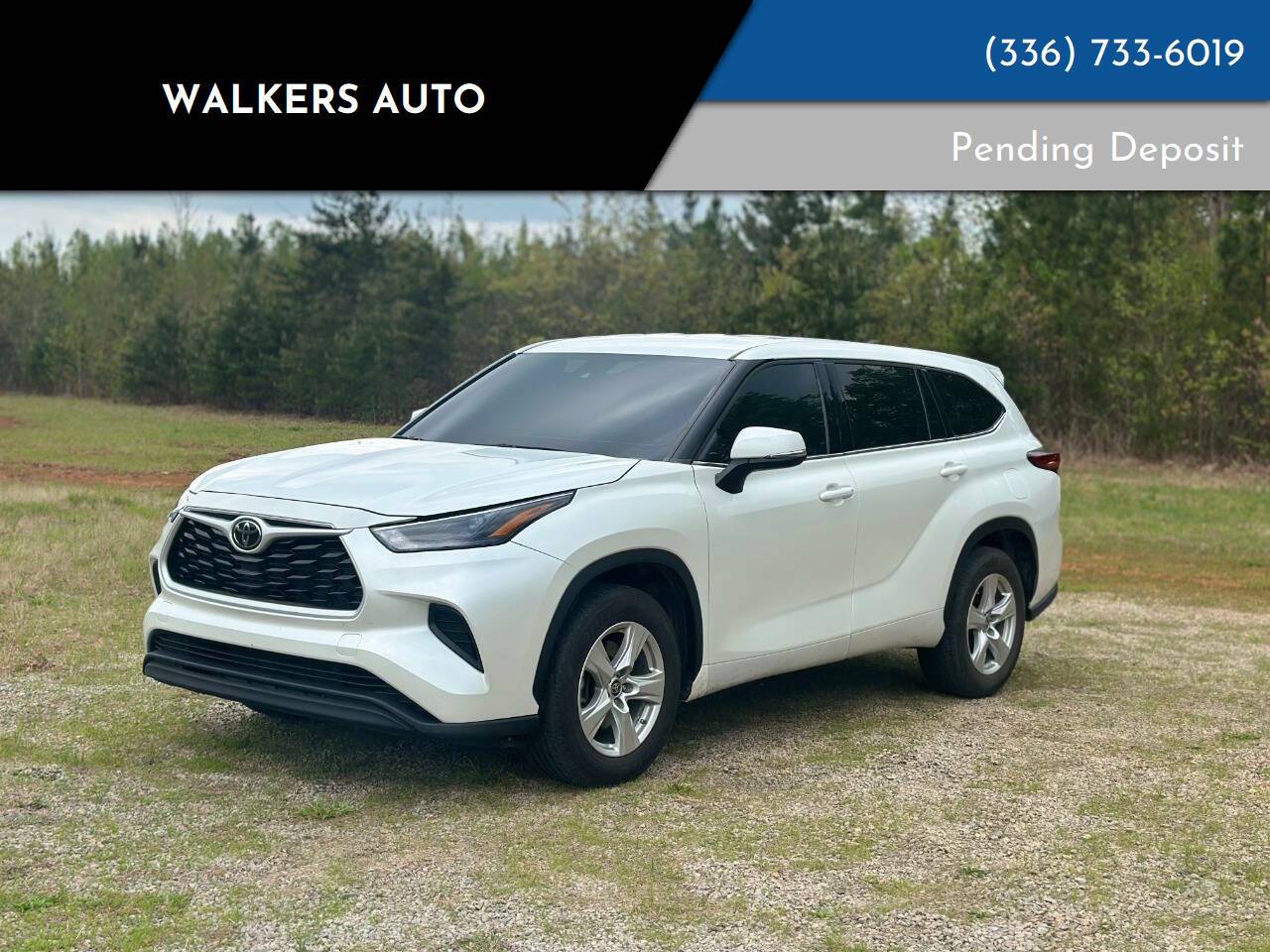 2022 Toyota Highlander L — SUV — 92,551 mi — Reidsville, NC