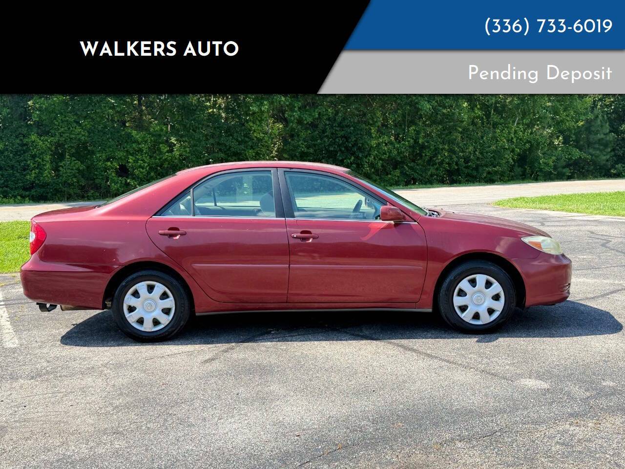 2003 Toyota Camry LE — Sedan — 204,463 mi — Reidsville, NC