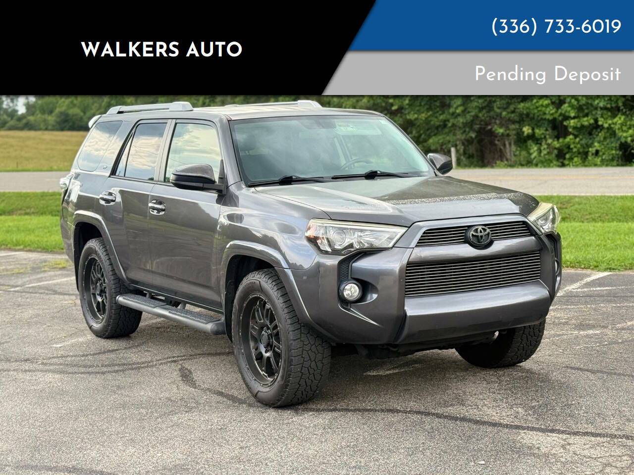 2016 Toyota 4Runner SR5 — SUV — 189,315 mi — Reidsville, NC