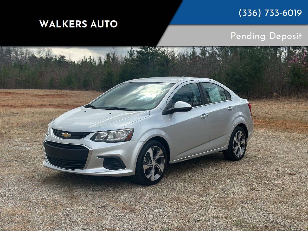 2018 Chevrolet Sonic Premier — Sedan — 120,967 mi — Reidsville, NC