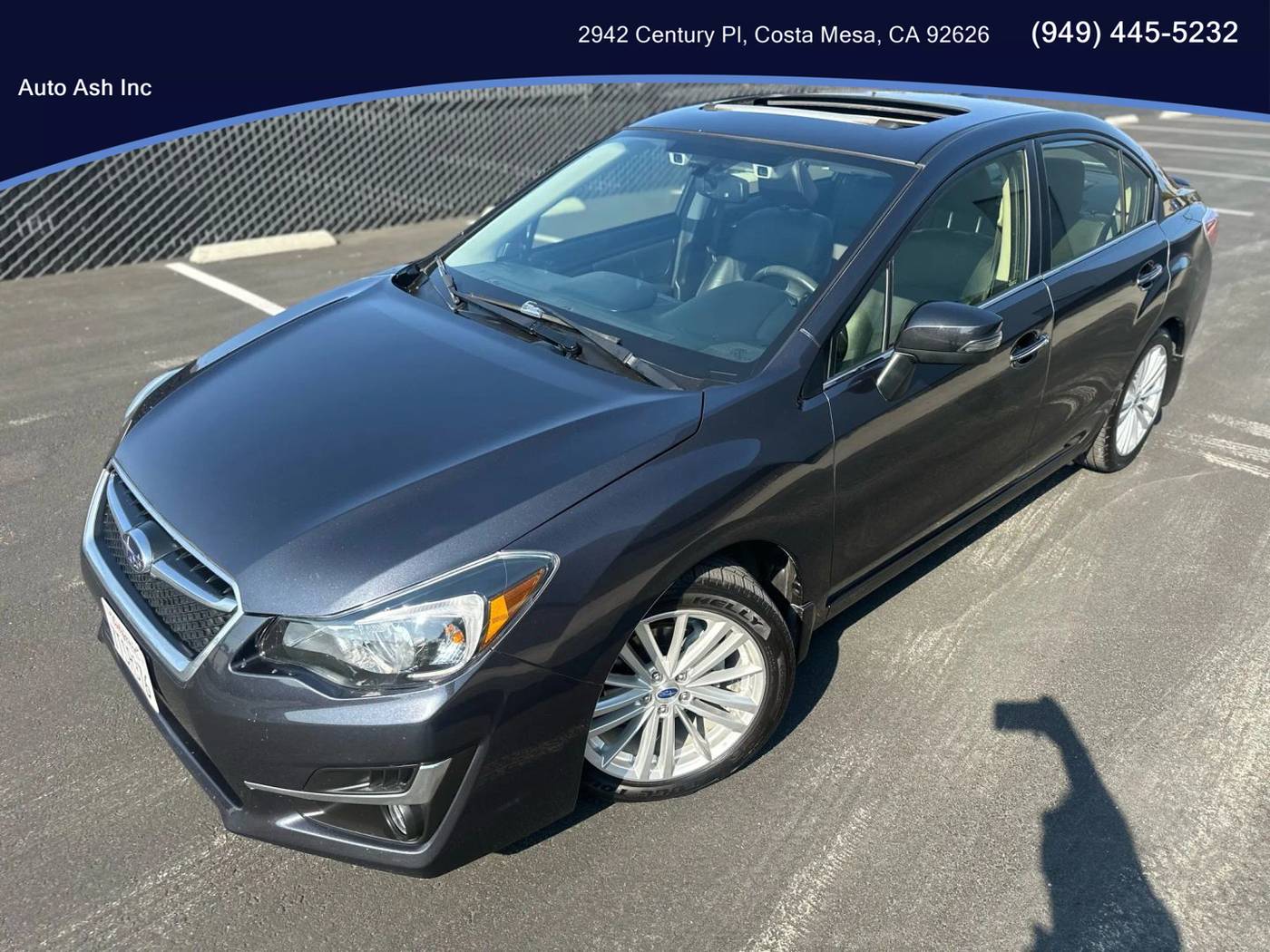2016 Subaru Impreza Limited — Sedan — 73,494 mi — Costa Mesa, CA