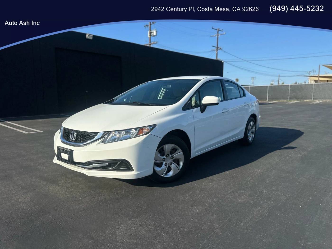 2015 Honda Civic LX — Sedan — 115,687 mi — Costa Mesa, CA