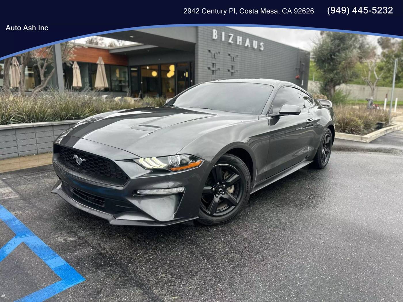 2019 Ford Mustang EcoBoost — Coupe — 92,651 mi — Costa Mesa, CA