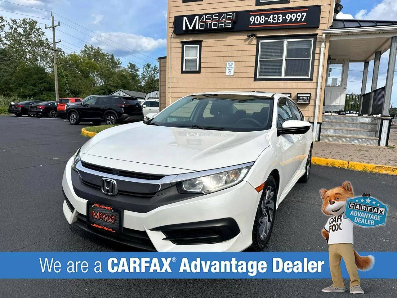 2016 Honda Civic EX — Sedan — 91,203 mi — Atlantic Highlands, NJ