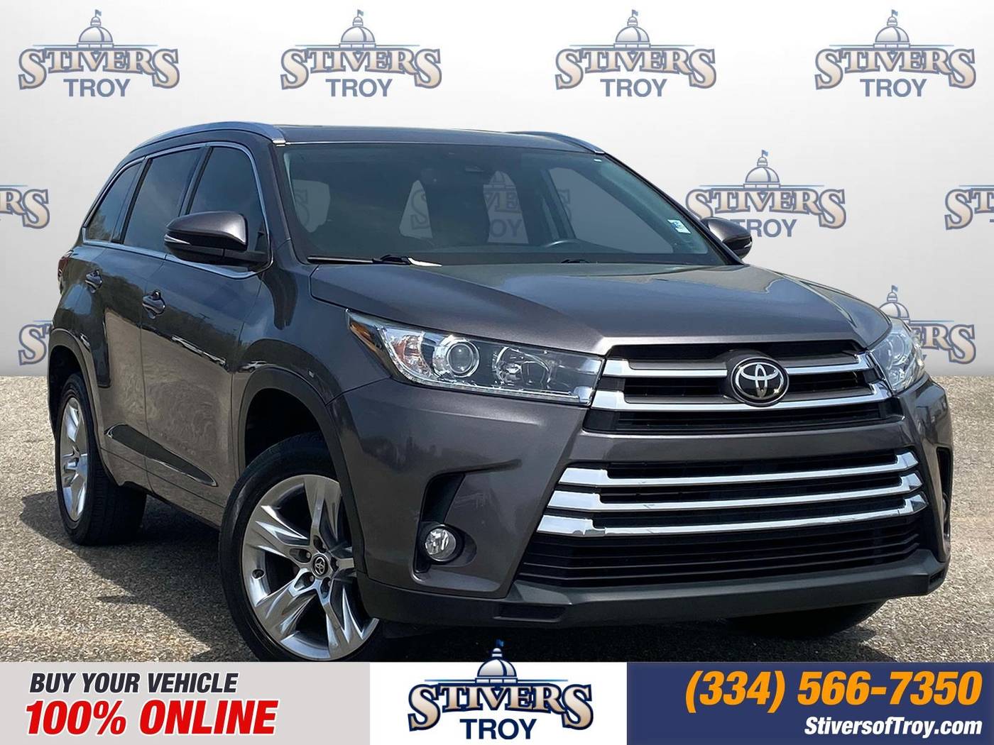 2018 Toyota Highlander Limited — SUV — 104,936 mi — Troy, AL