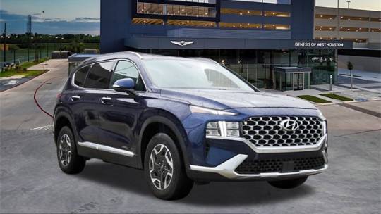 2023 Hyundai Santa Fe Hybrid Blue — SUV — 50,351 mi — Houston, TX