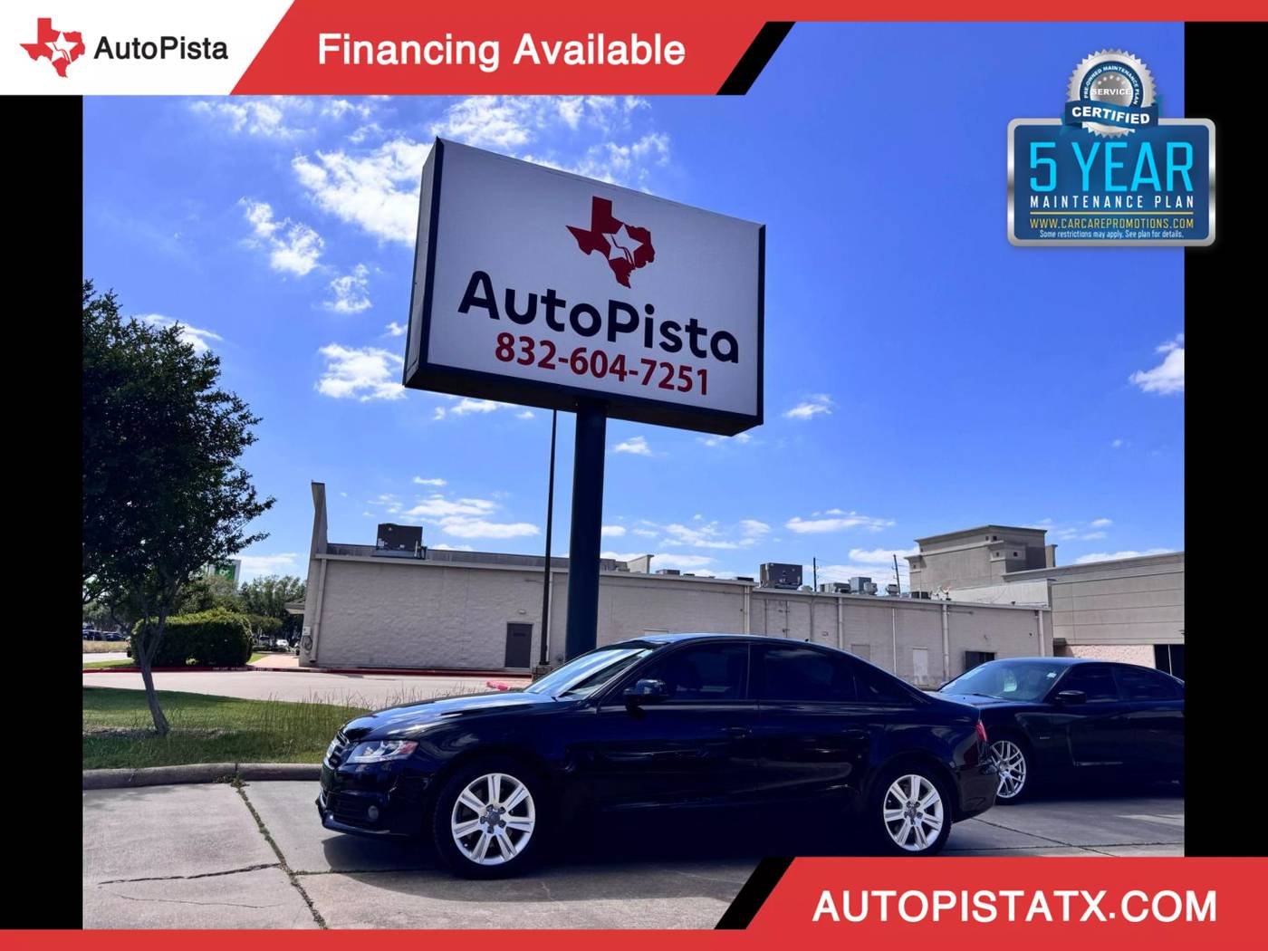 2011 Audi A4 Premium — Sedan — 86,624 mi — Houston, TX