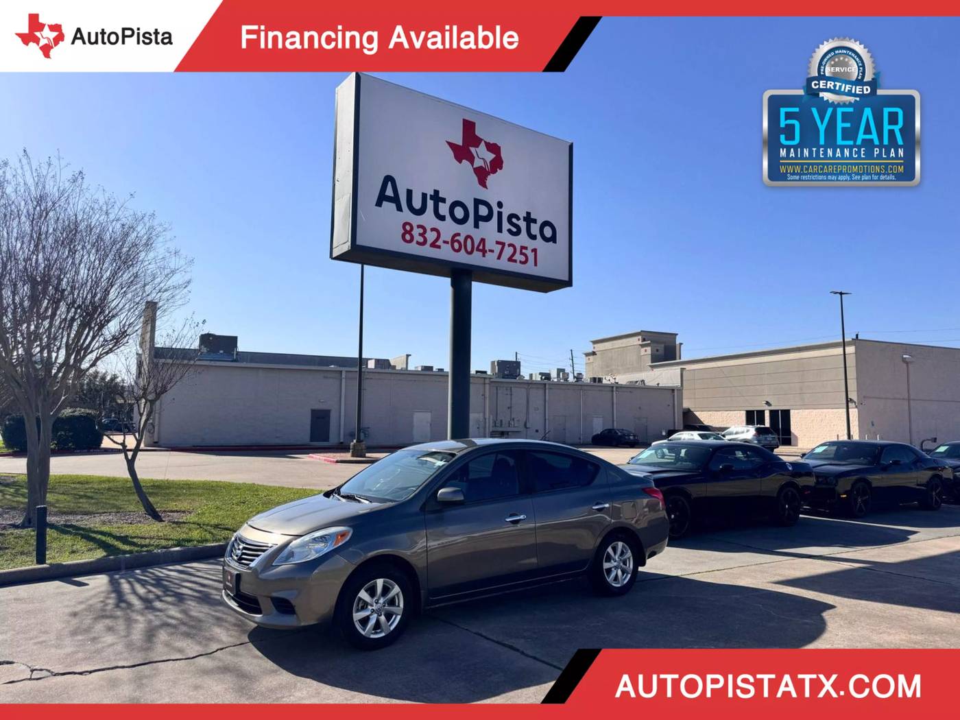 2014 Nissan Versa 1.6 SV — Sedan — 110,159 mi — Houston, TX