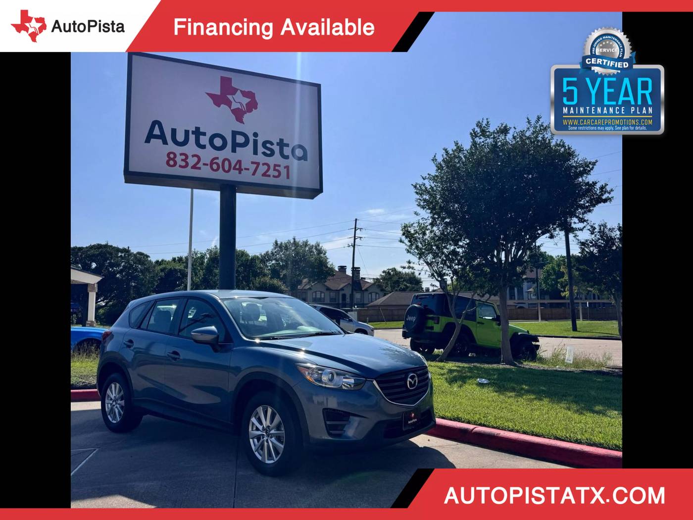 2016 Mazda CX-5 Sport — SUV — 110,692 mi — Houston, TX