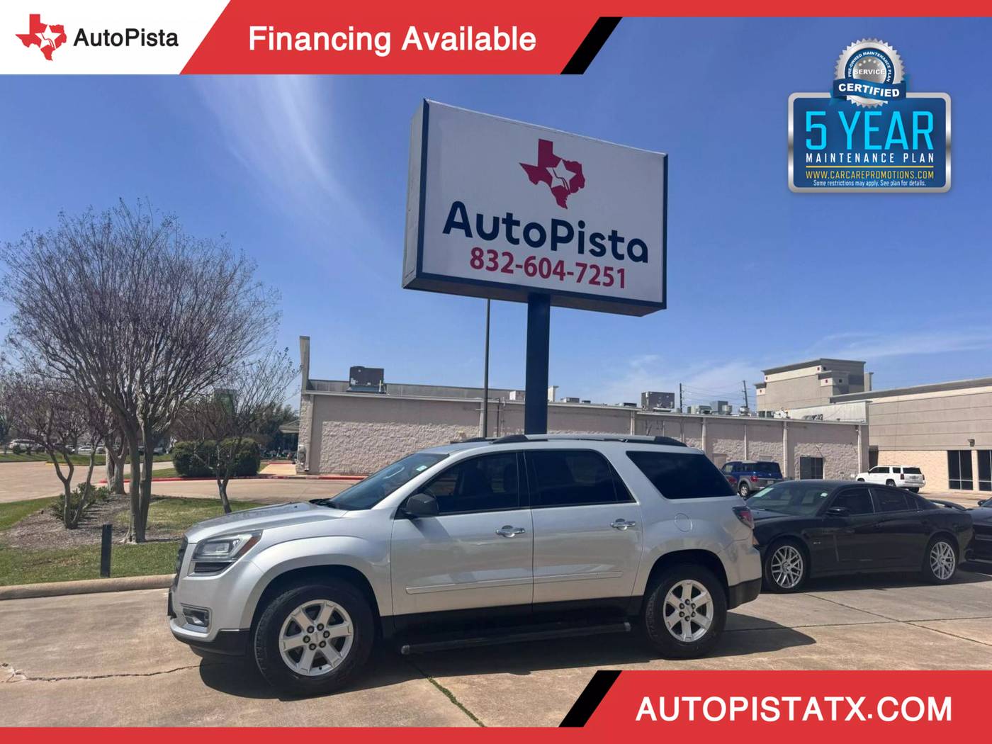2015 GMC Acadia SLE — SUV — 135,519 mi — Houston, TX