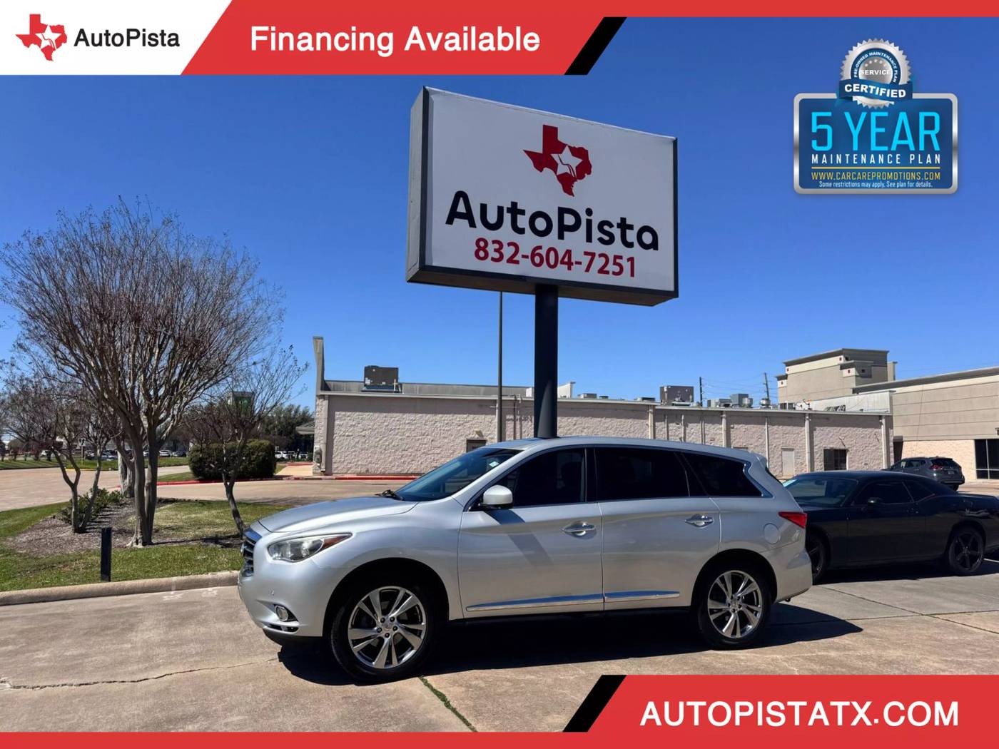 2013 INFINITI JX35 Standard — SUV — 76,725 mi — Houston, TX