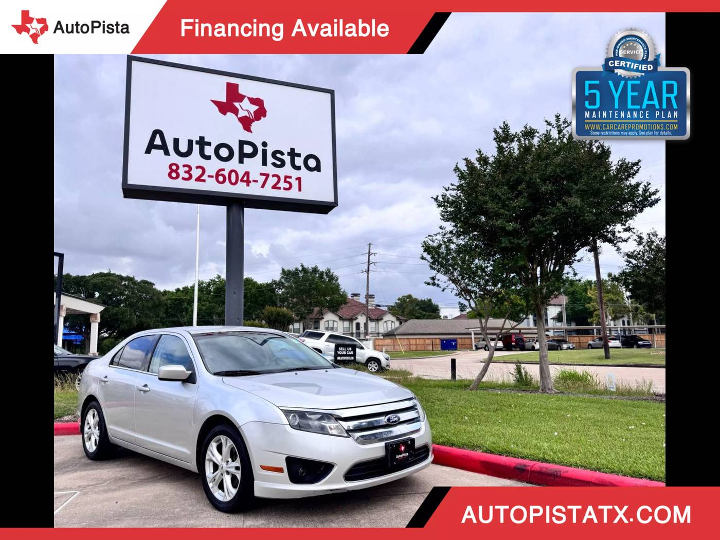 2012 Ford Fusion SE — Sedan — 107,189 mi — Houston, TX