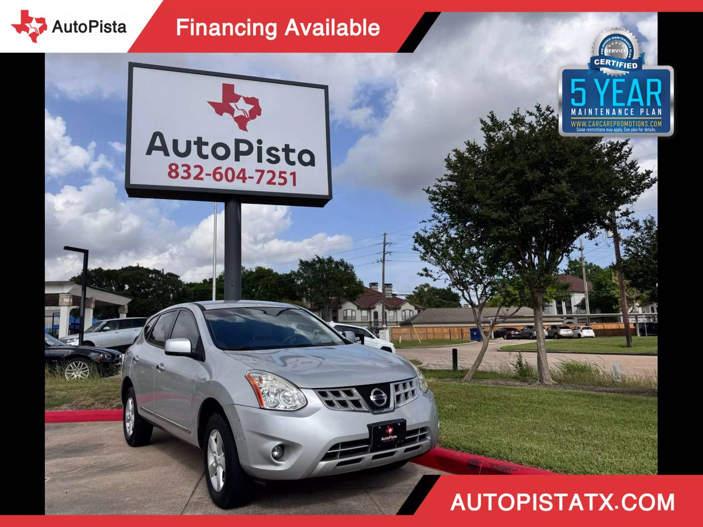 2013 Nissan Rogue S — SUV — 116,513 mi — Houston, TX