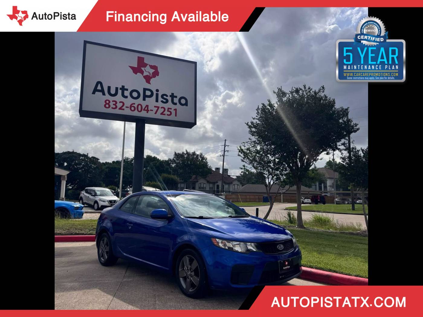 2011 Kia Forte EX — Coupe — 96,711 mi — Houston, TX