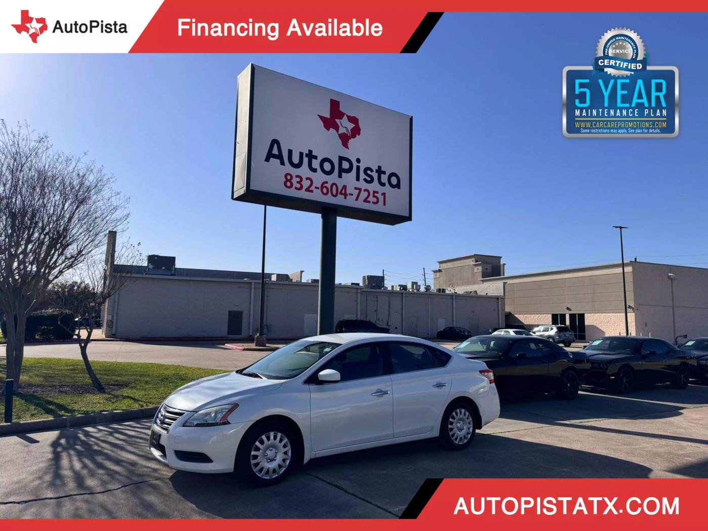 2013 Nissan Sentra SV — Sedan — 88,798 mi — Houston, TX