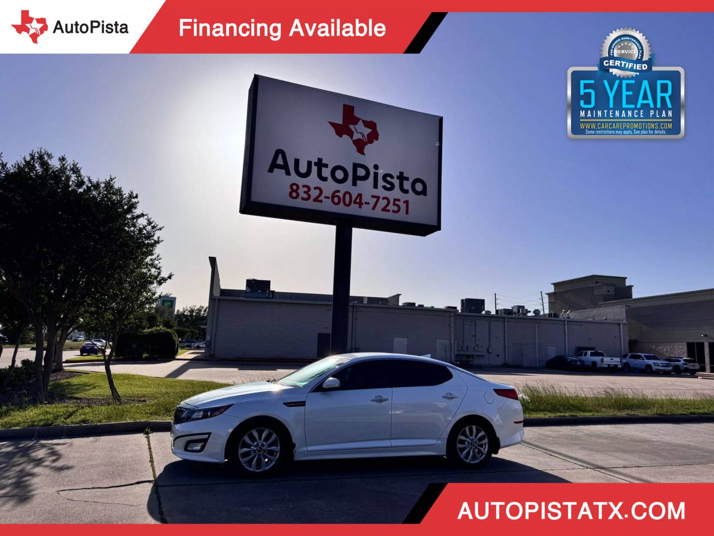 2015 Kia Optima LX — Sedan — 146,857 mi — Houston, TX