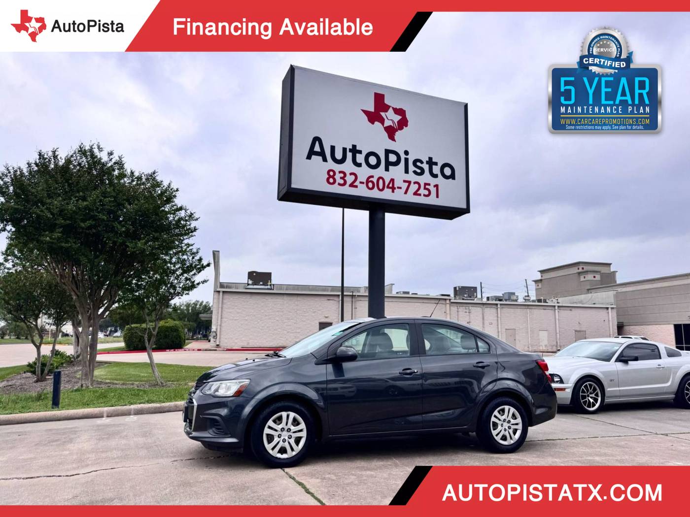 2017 Chevrolet Sonic LS — Sedan — 117,987 mi — Houston, TX