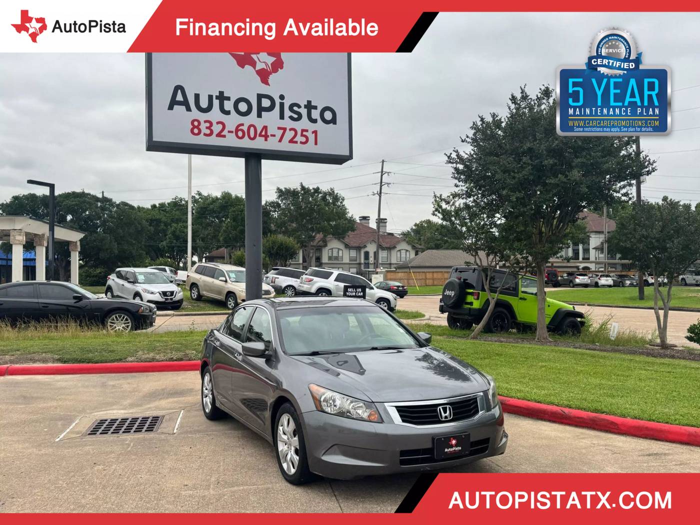 2010 Honda Accord EX — Sedan — 123,634 mi — Houston, TX