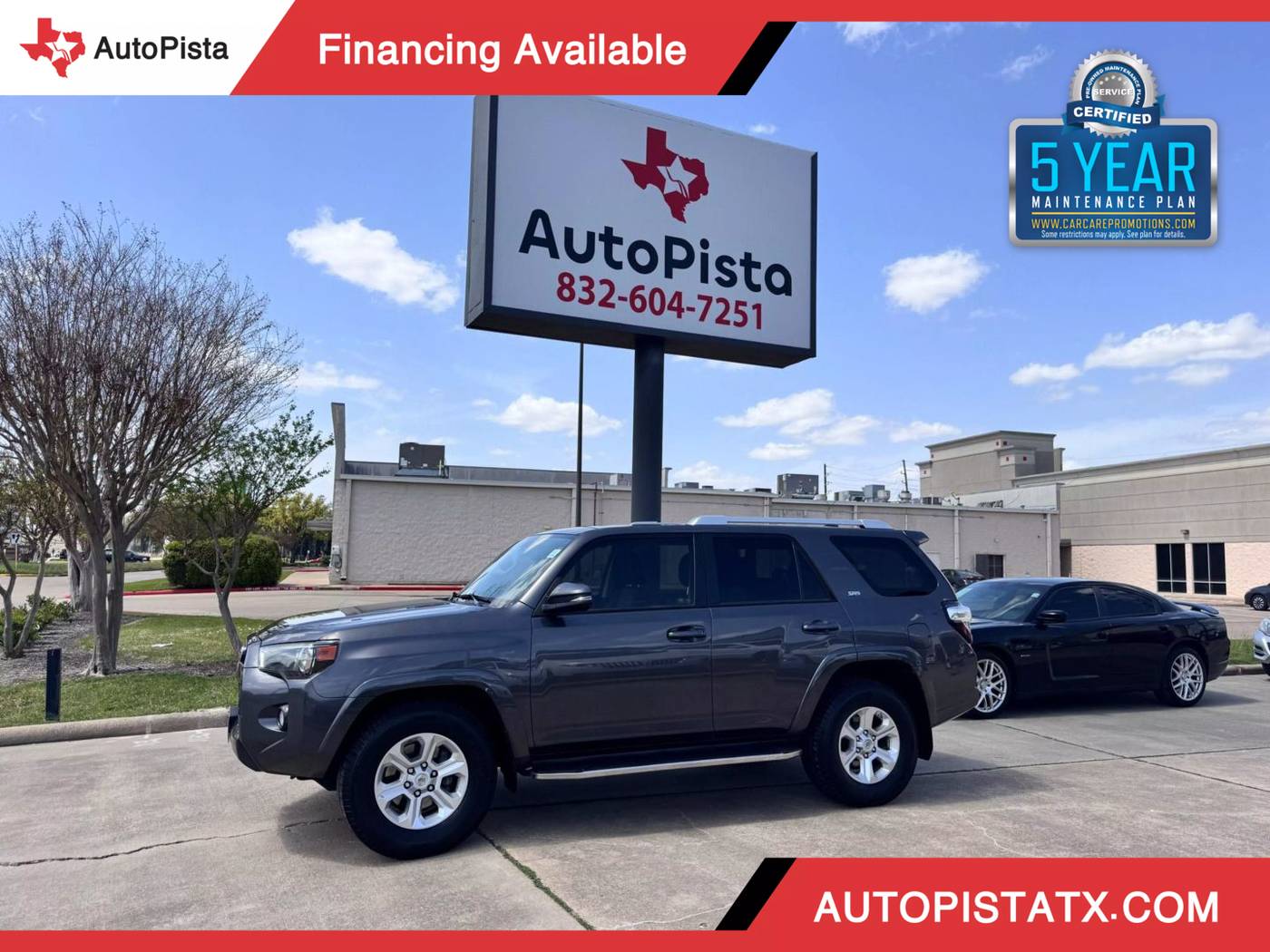 2016 Toyota 4Runner SR5 — SUV — 206,996 mi — Houston, TX