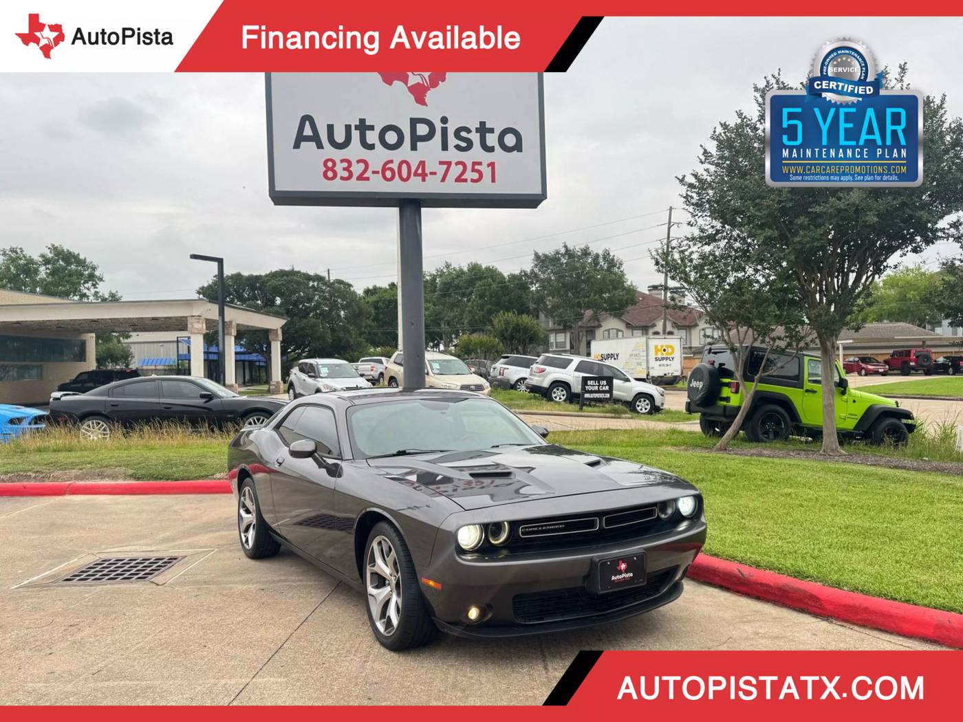 2015 Dodge Challenger SXT Plus — Coupe — 175,436 mi — Houston, TX