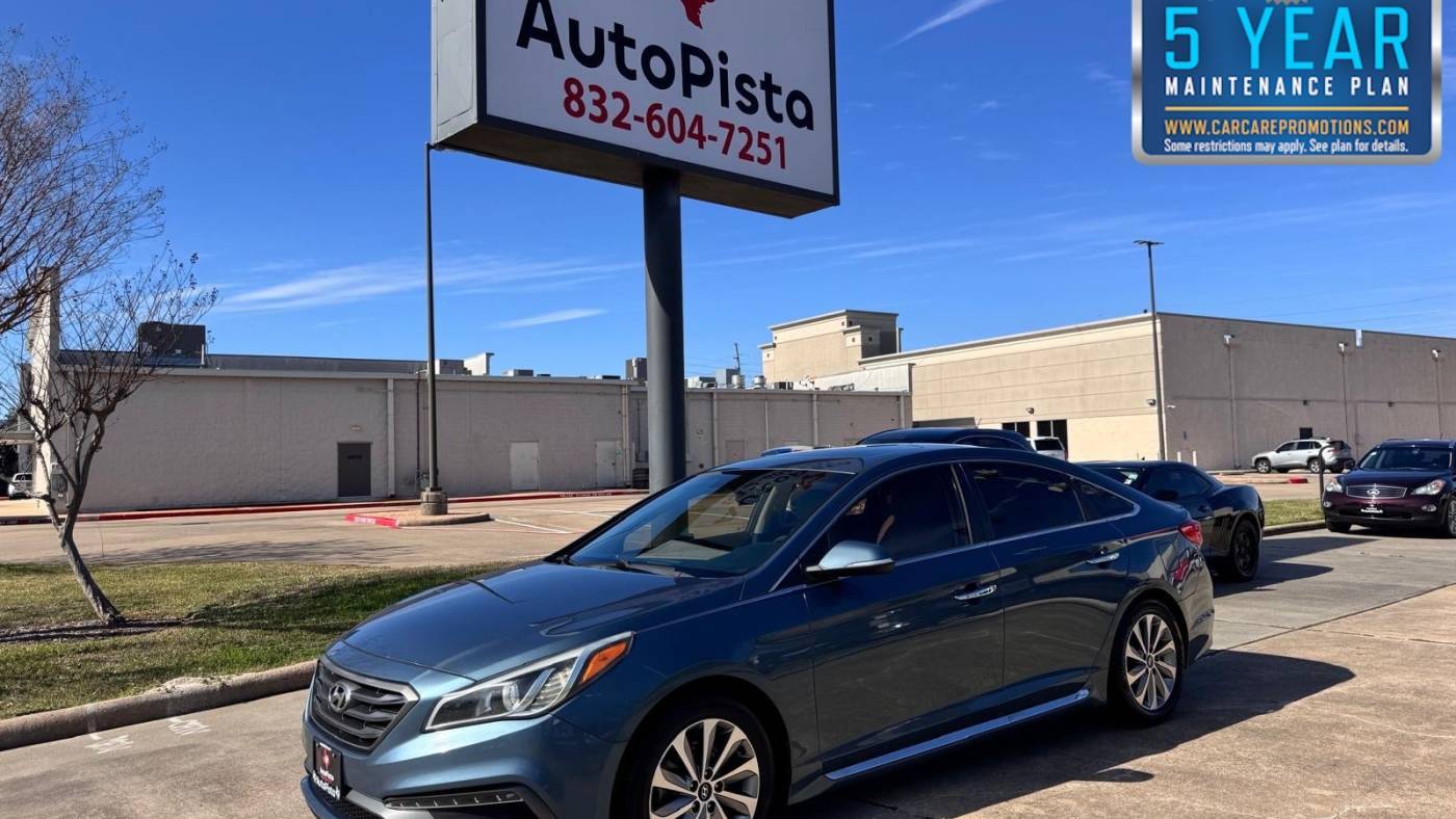 2017 Hyundai Sonata Sport — Sedan — 153,483 mi — Houston, TX