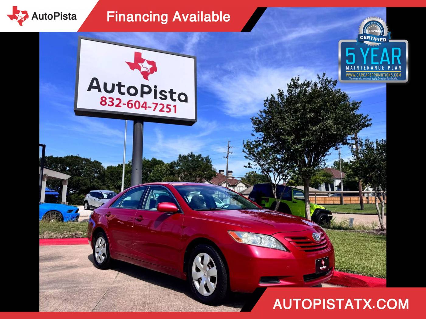 2008 Toyota Camry LE — Sedan — 111,990 mi — Houston, TX