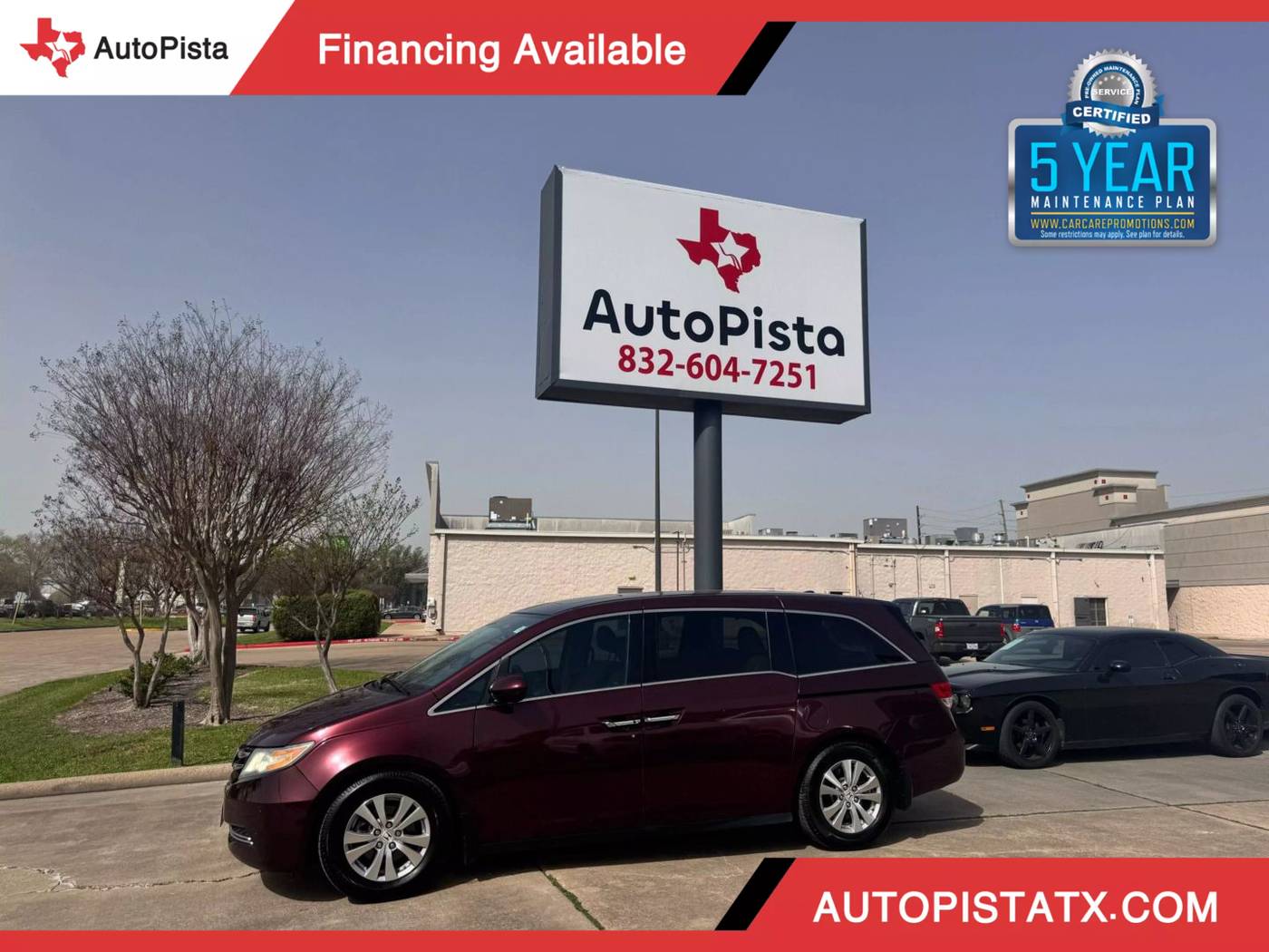 2015 Honda Odyssey EX-L — Minivan — 148,165 mi — Houston, TX