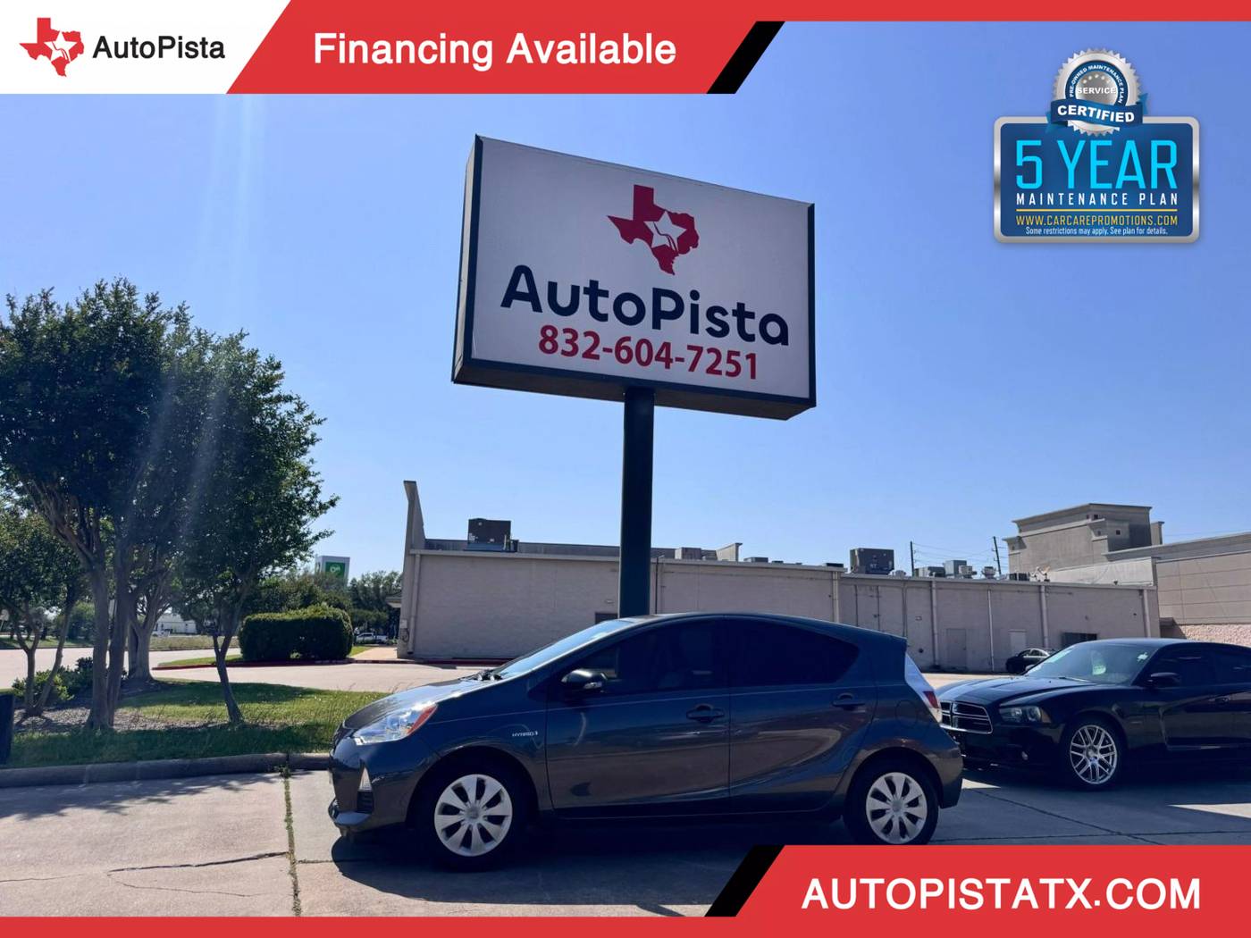 2014 Toyota Prius c One — Hatchback — 172,042 mi — Houston, TX