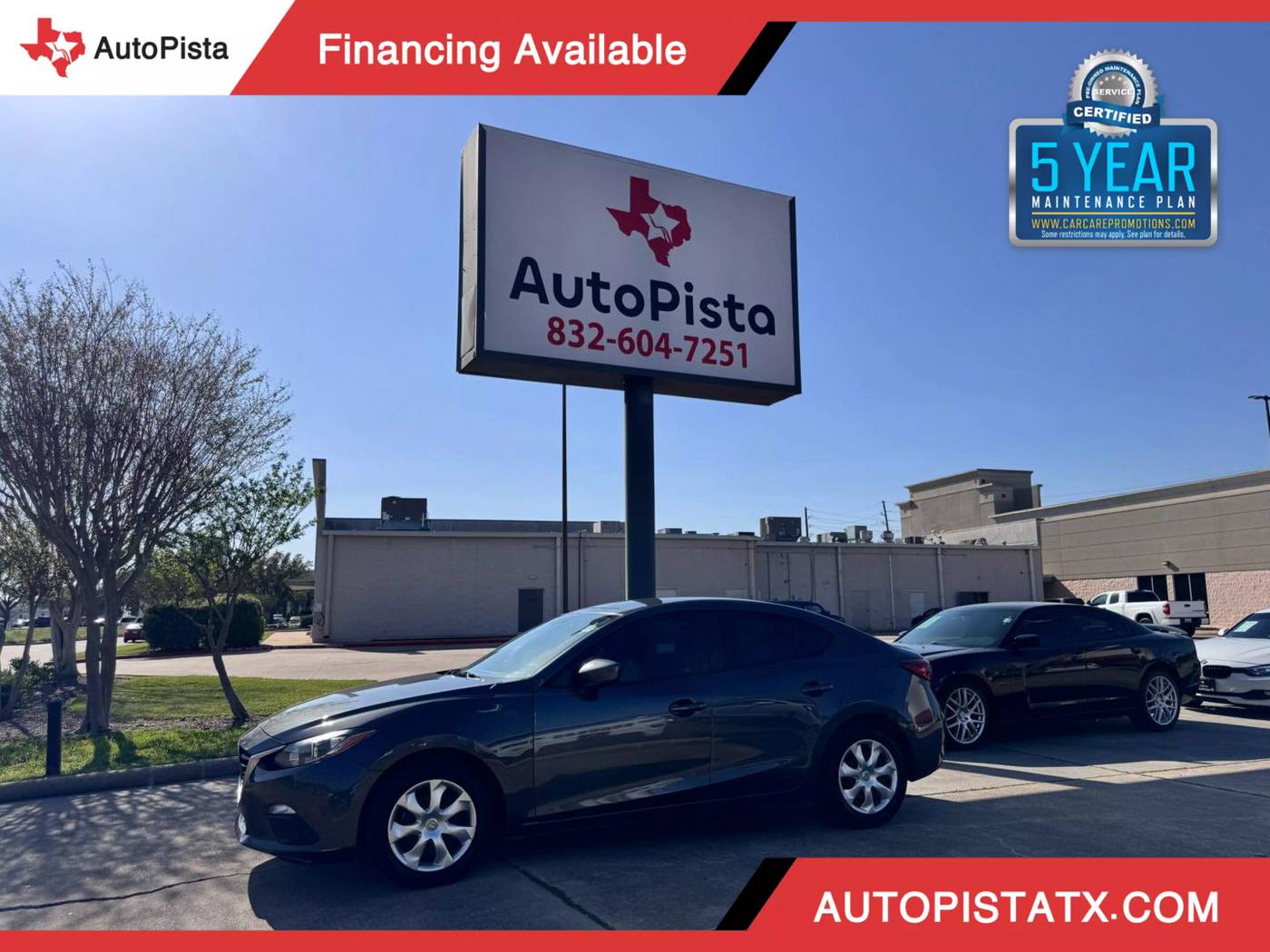 2015 Mazda Mazda3 i Sport — Sedan — 154,033 mi — Houston, TX