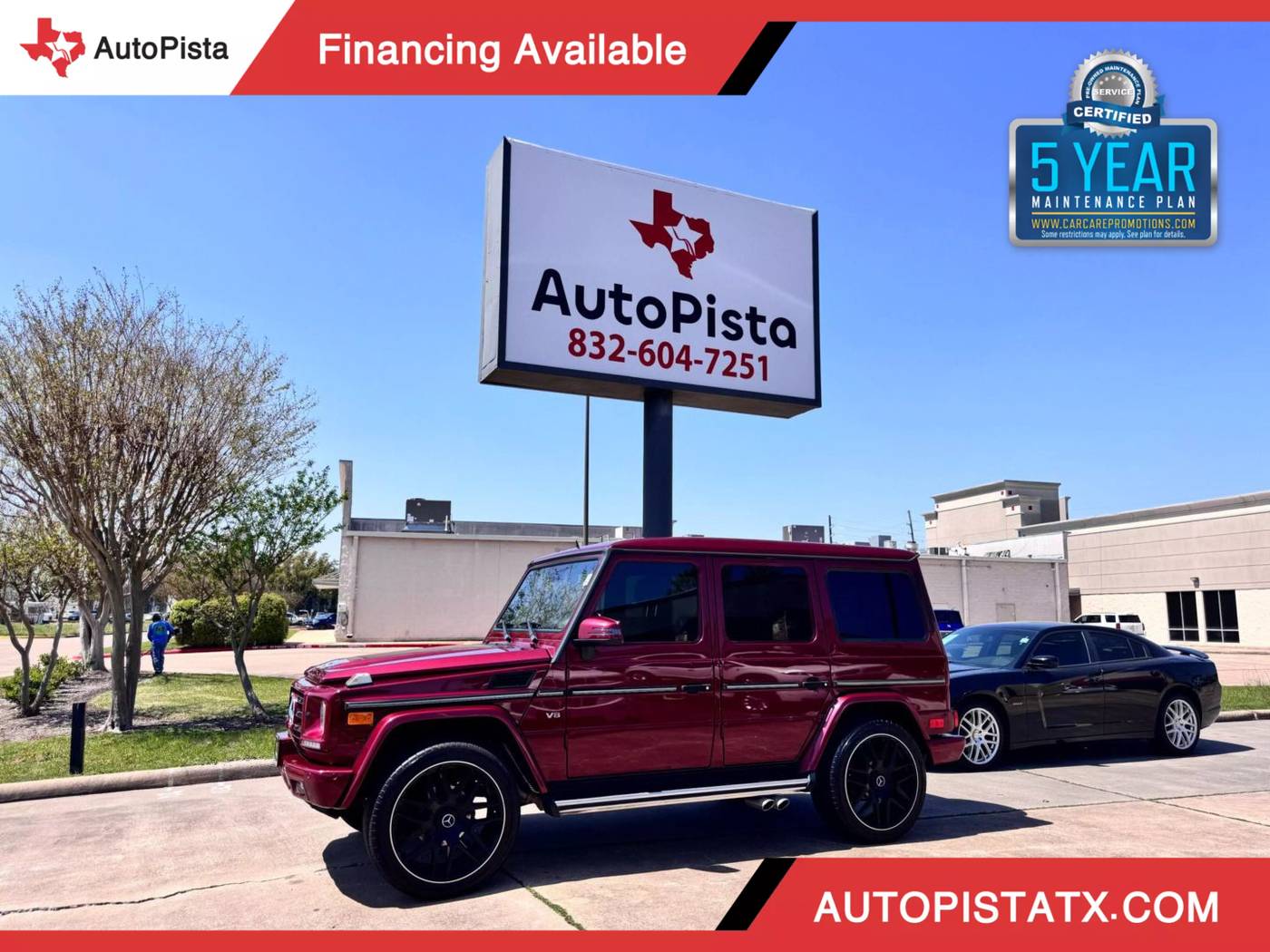 2013 Mercedes-Benz G-Class G 550 — SUV — 159,275 mi — Houston, TX