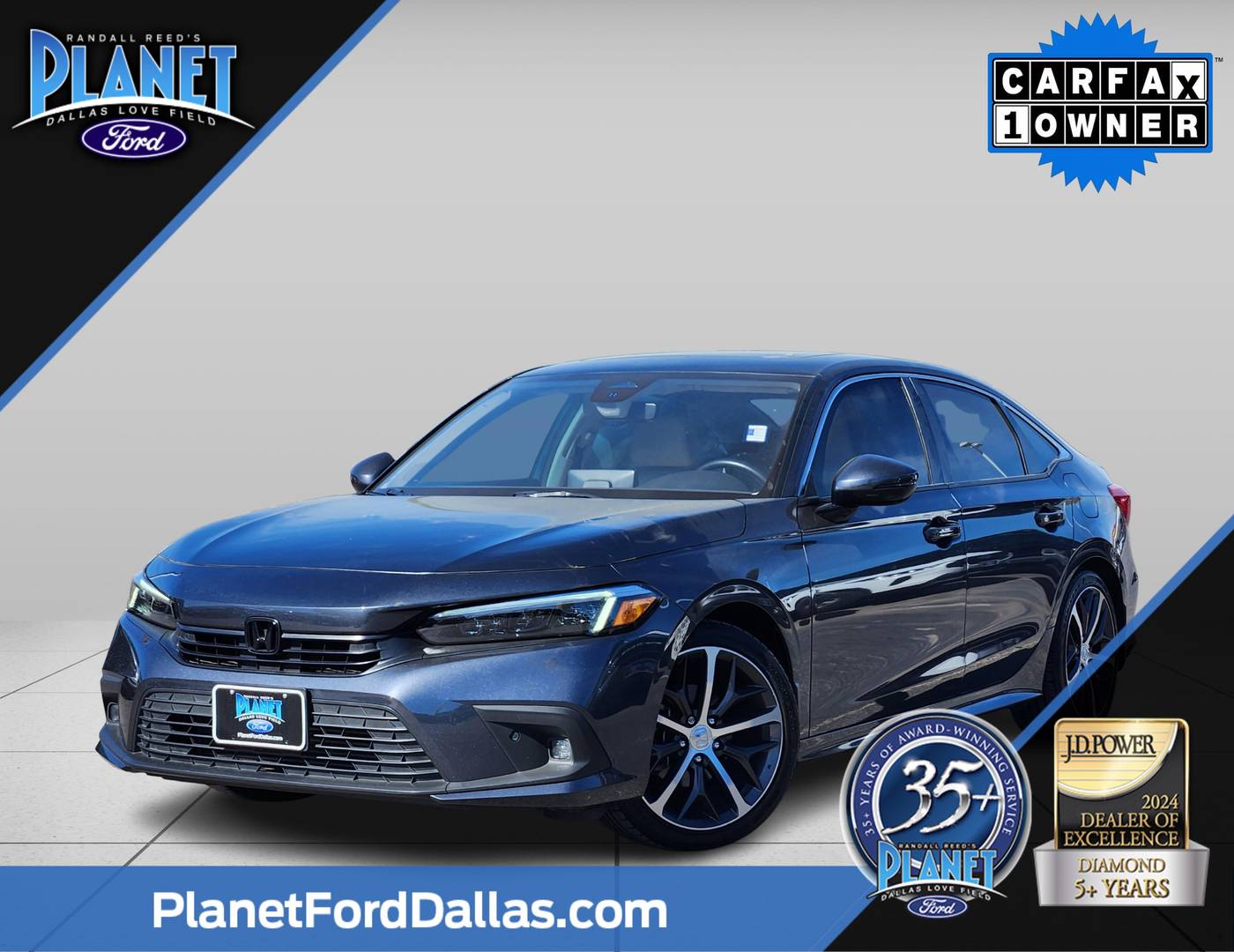 2023 Honda Civic Touring — Sedan — 52,892 mi — Dallas, TX