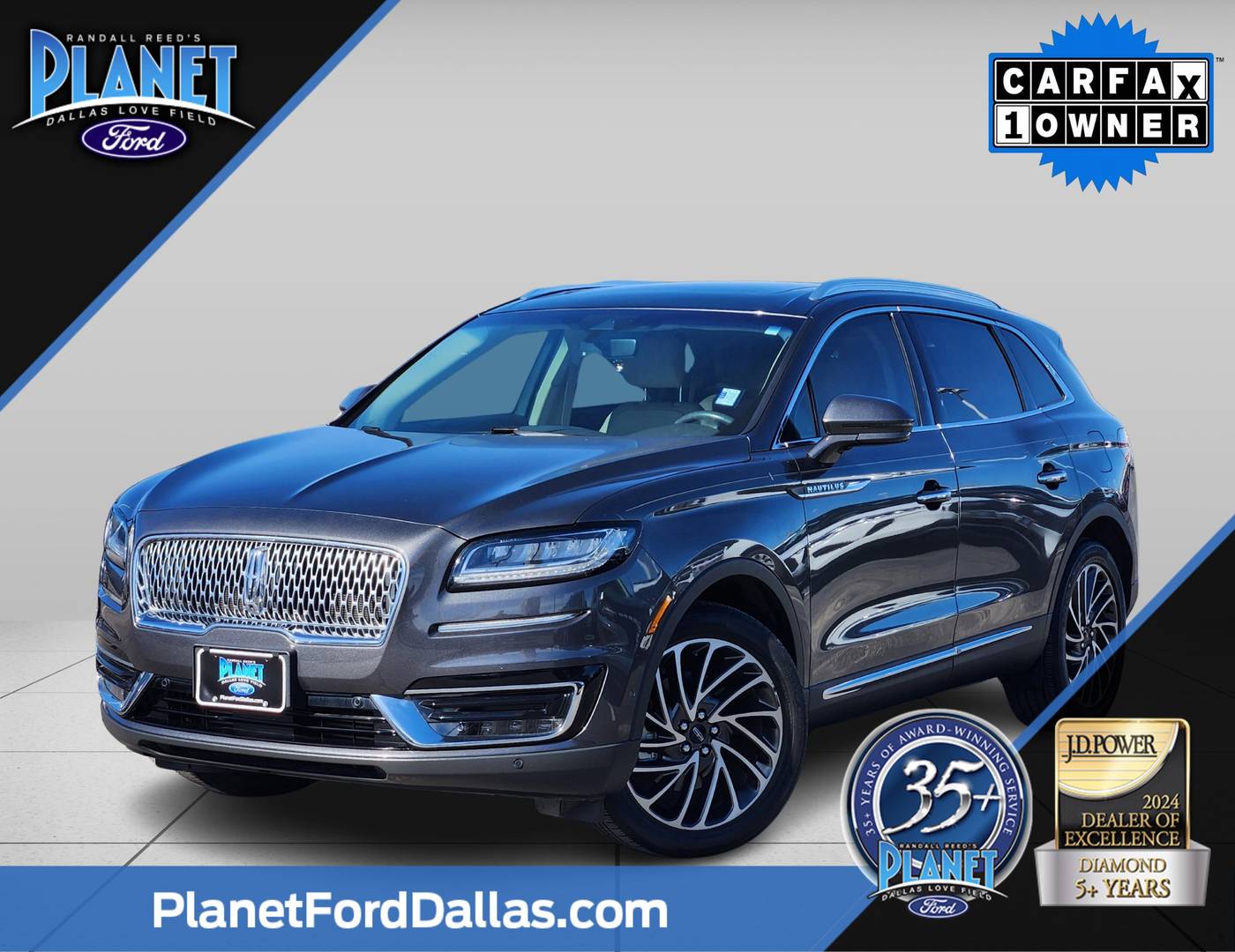 2020 Lincoln Nautilus Reserve — SUV — 23,871 mi — Dallas, TX