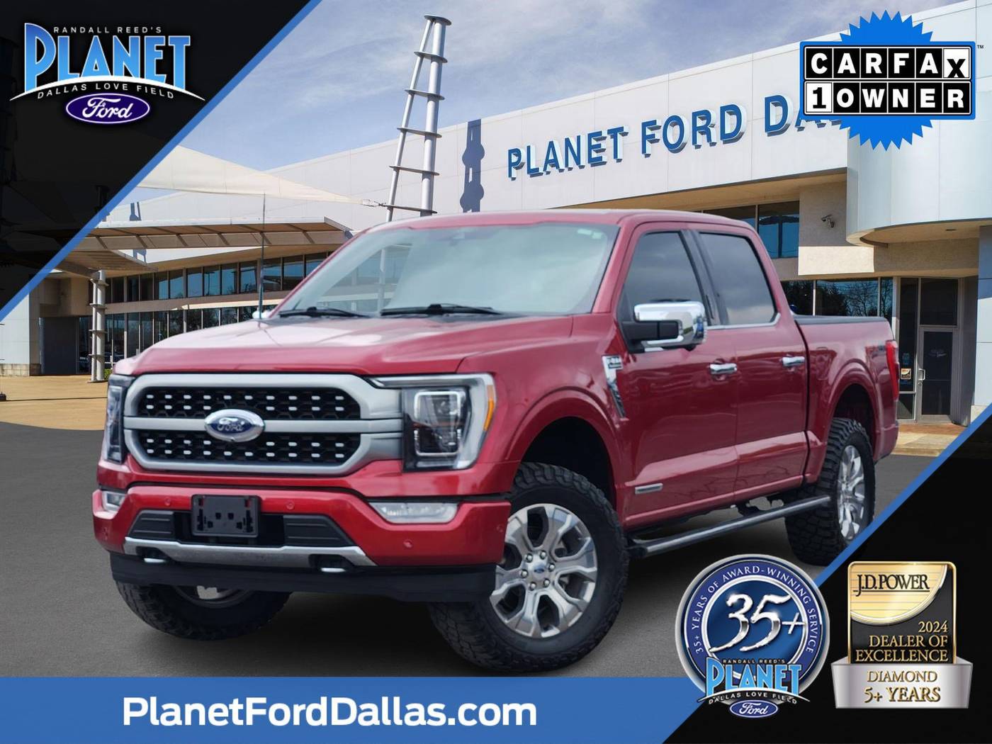 2021 Ford F-150 Platinum — Pickup Truck — 34,143 mi — Dallas, TX